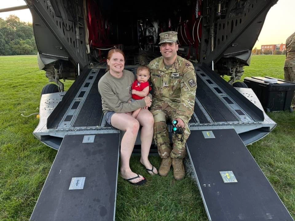 Owner and her family